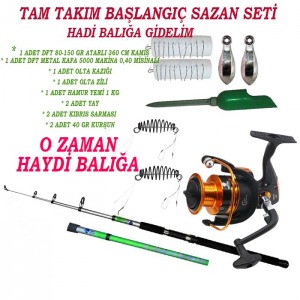 Başlangıç balıkçı seti 1