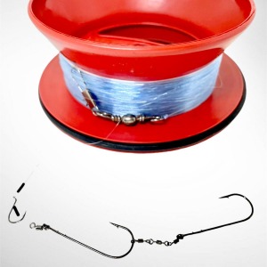 Lüfer Uzun olta canlı zargana takımı 2 iğneli