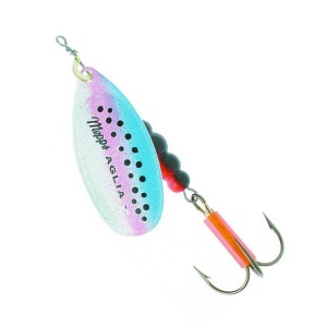 Mepps Rainbow Olta Kaşığı Mavi Pembe Benekli