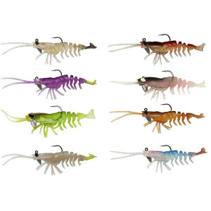 Savage Gear 3D Shrimp RTF 9cm 7gr Silikon Karides 2 Adet