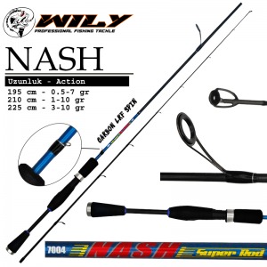 Wily Nash 195 cm Lrf Kamışı 0.5-5 gr